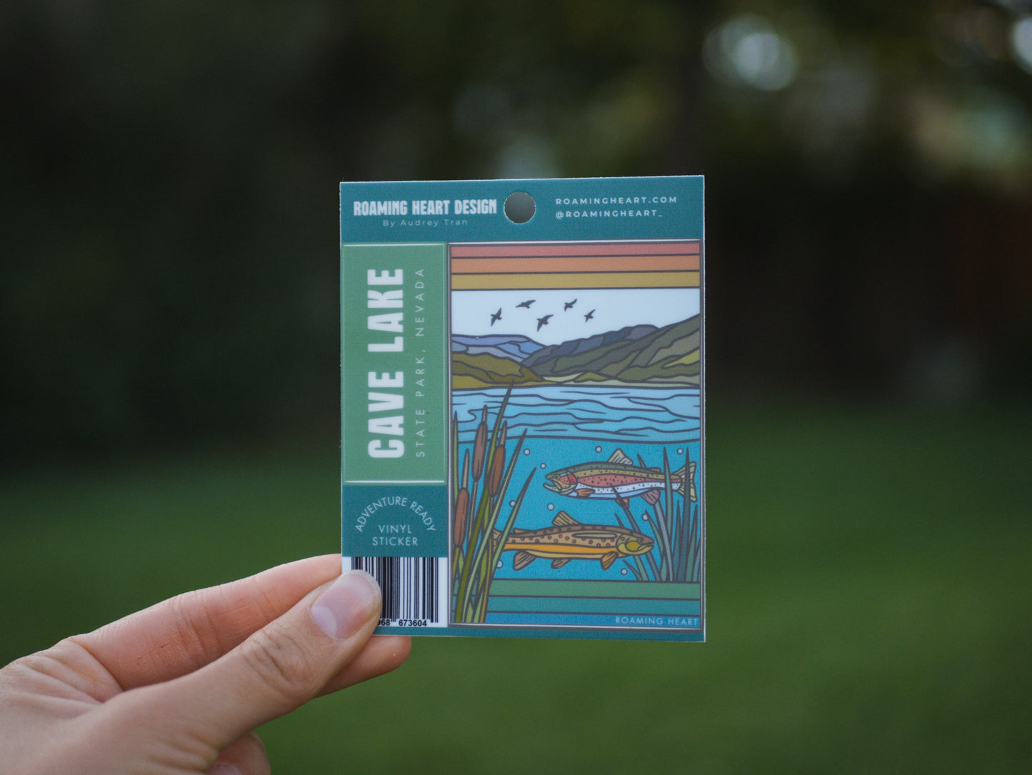 Cave Lake State Park Trout | Sticker