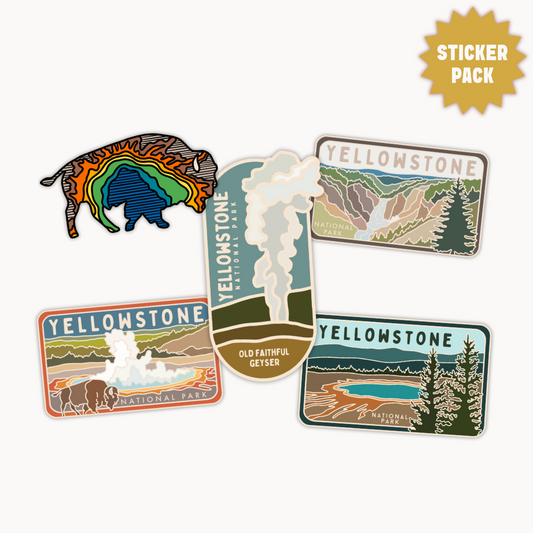 Yellowstone Sticker Pack | 5 Stickers