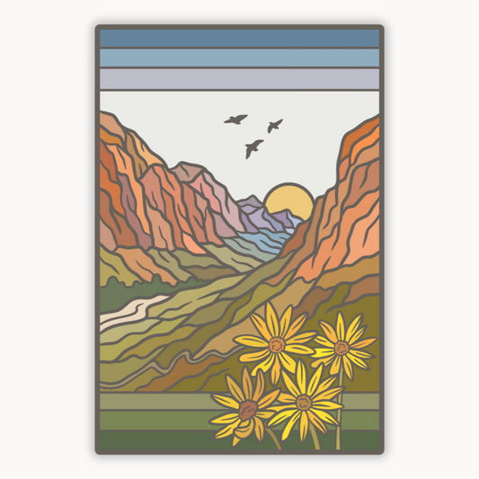 Zion National Park | Sticker