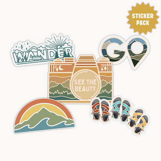 Wanderer Sticker Pack | 5 Stickers