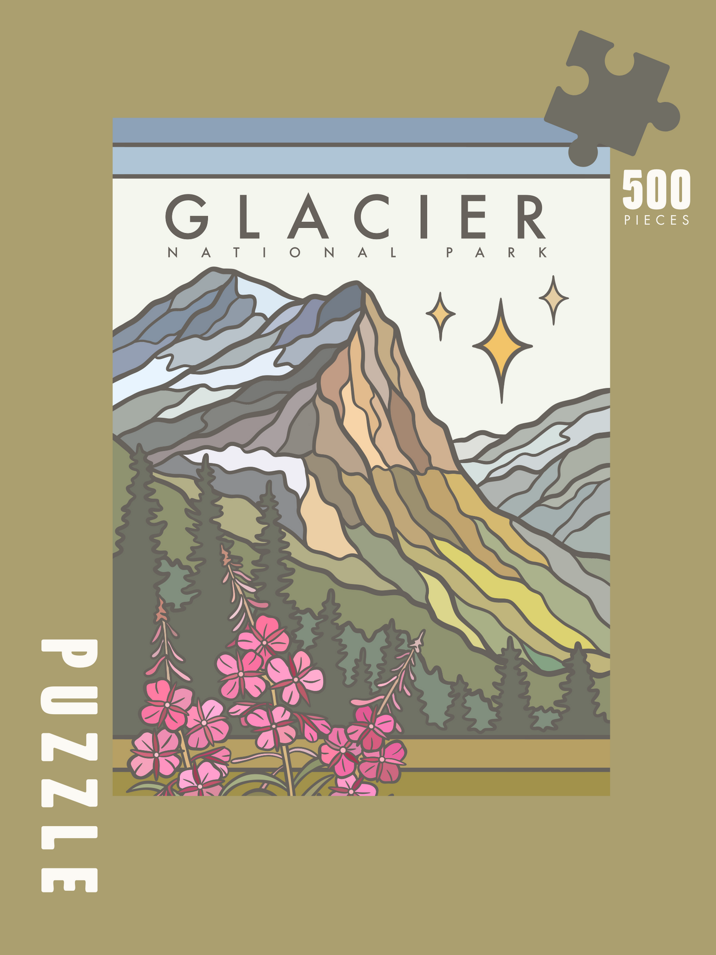 Glacier National Park | 500 Piece Puzzle *PREORDER*