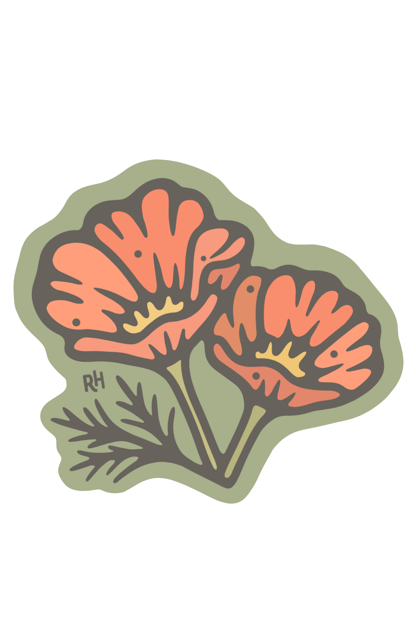 California Golden Poppy | Sticker