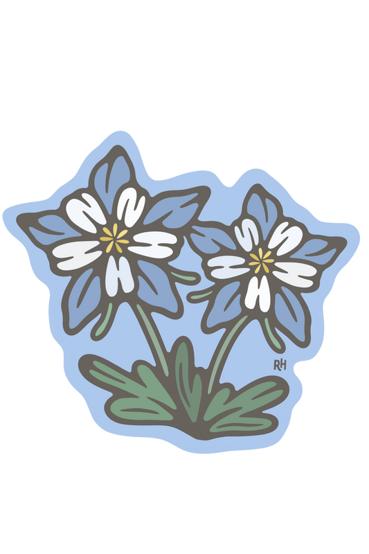 Colorado Columbine | Sticker