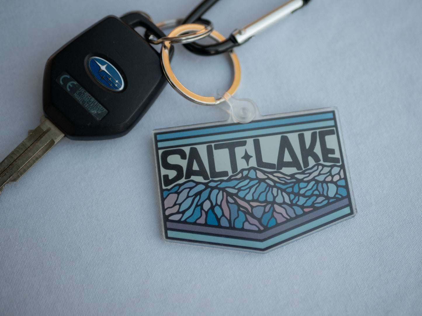 Salt Lake City | Enamel Keychain