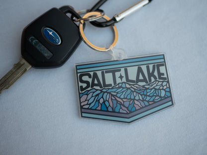 Salt Lake City | Enamel Keychain