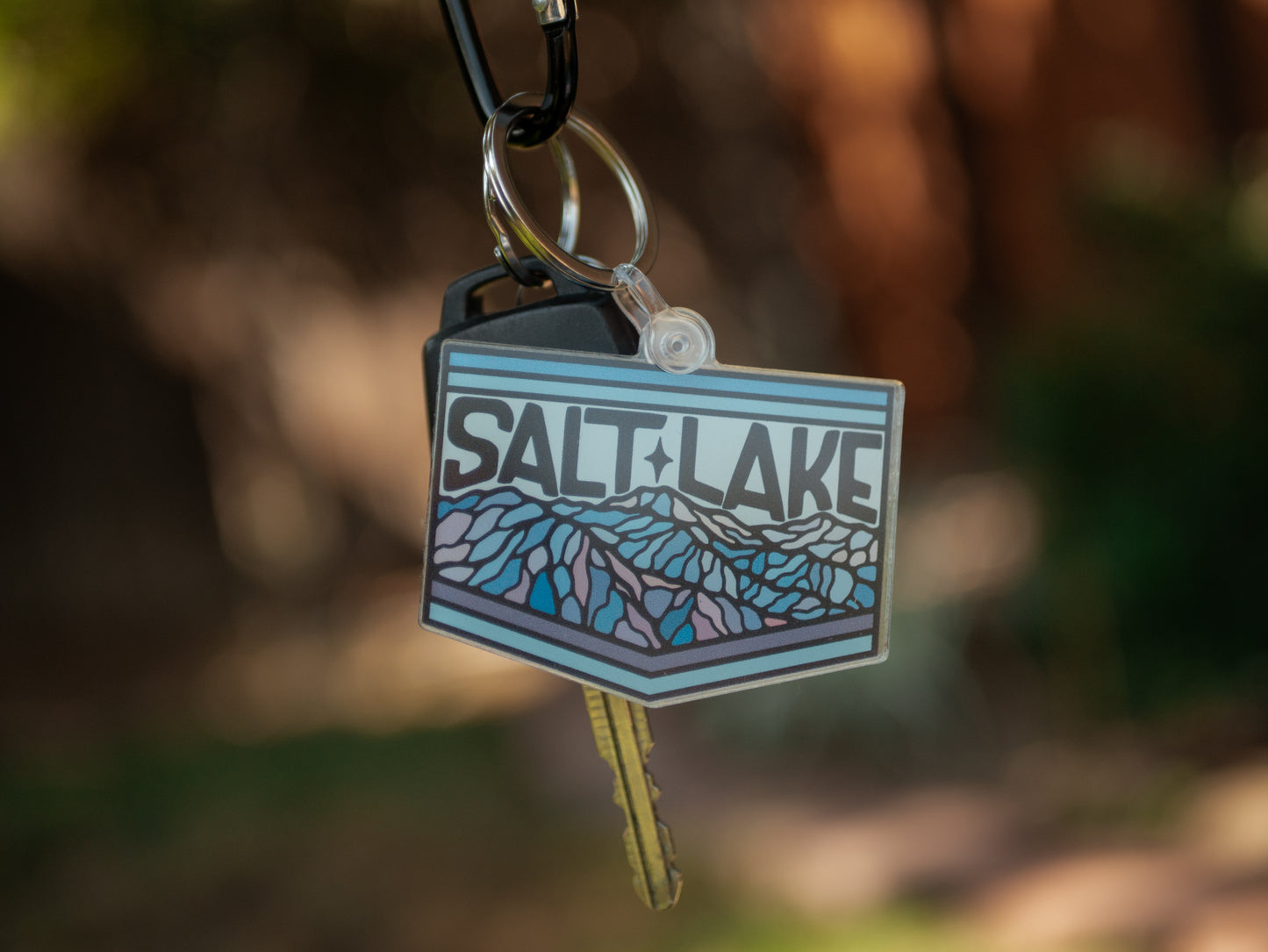 Salt Lake City | Enamel Keychain
