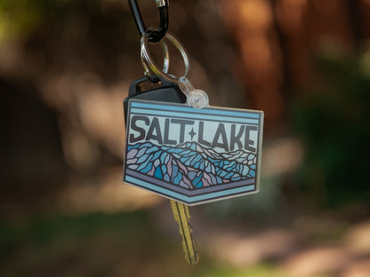 Salt Lake City | Enamel Keychain